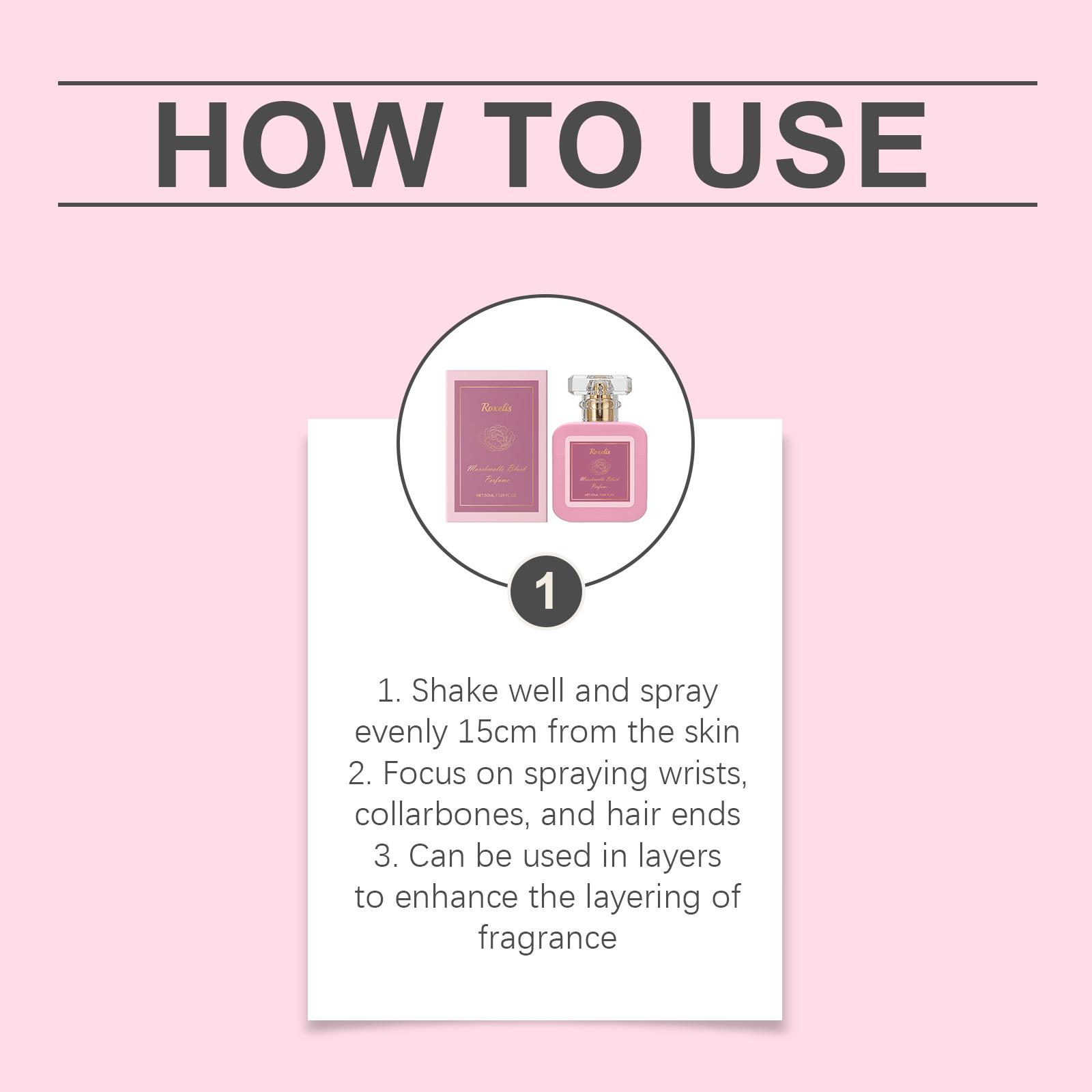 Roxelis Strawberry Candy Sweet And Energetic Perfume, Fresh, Sweet And Long-Lasting. It Is A Portable Perfume For Multiple Scenarios Such As Dates And Commences