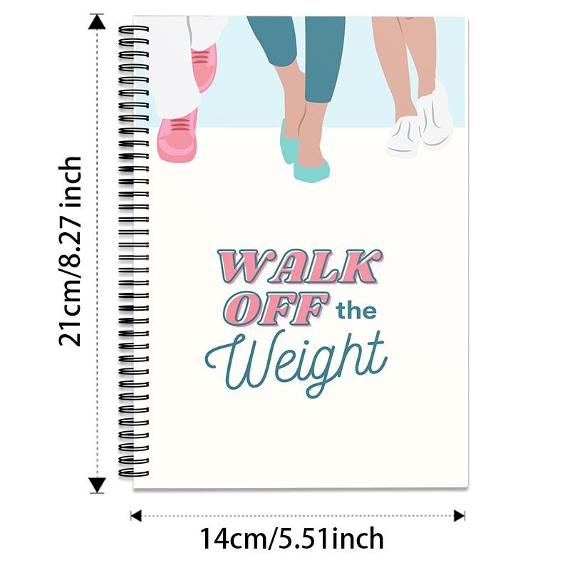 Weight Loss Fitness Journal, Challenge Notebook, Guided Workout Log with Motivational Prompts for Goal Setting and Habit Tracking