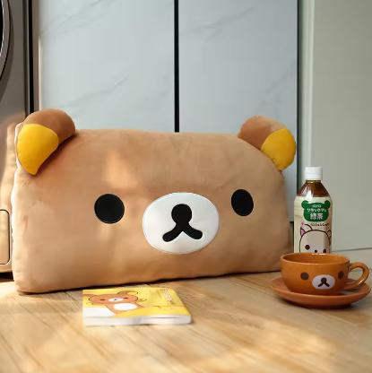 Cute Soft Rilakkuma Super Soft Big Pillow Plush Doll Cartoon Sleeping Position Sofa Bed Pillow Decoration Girl Birthday Gifts