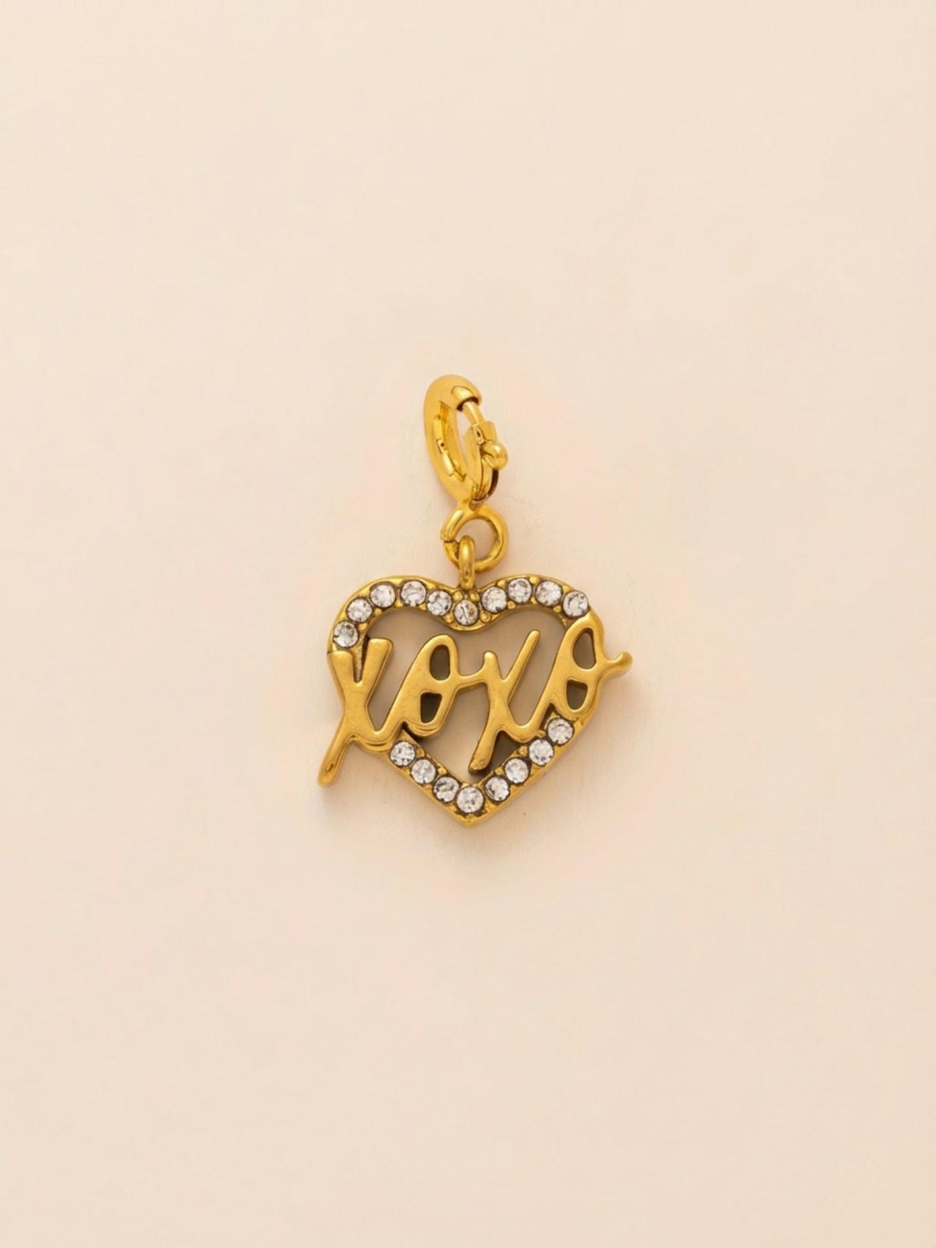 1PC Fashion Simple Bohemian Style Pendant, Love Dog Claw, Racet, Music Note, Flower, Cotton Candy, Fish, Pendant, Stainless Steel Plated 18K Gold, Suitable for DIY Fashion Accessories of Keychains, Bags, Jewelry
