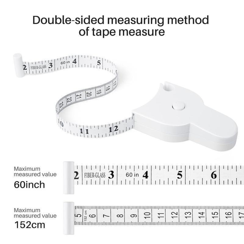 Stretchable Measuring Tape, Retractable Measuring Tape, Portable Tape Measure, Flexible Measurement Tool, Accurate & Durable Design, Ideal for DIY Projects, Home Improvement Tasks