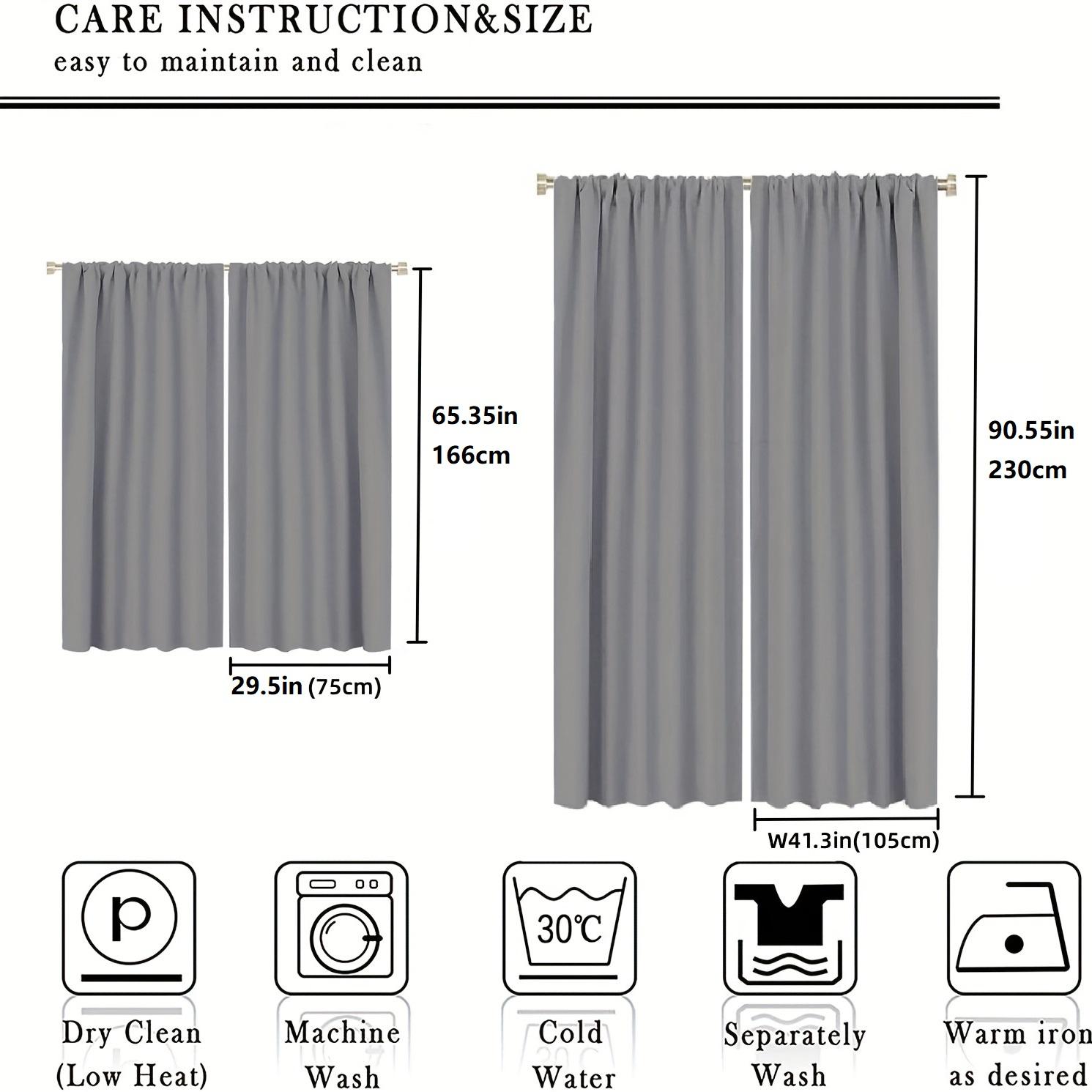 2pcs Window Curtains, Room Decor Curtain, A dynamic, 3D pattern crafted from rectangular blocks in varying shades of dark brown, grey. The textured surface evokes wood or stone, Window Drapes for Bedroom Living Room, Rod Pocket Window Treatment