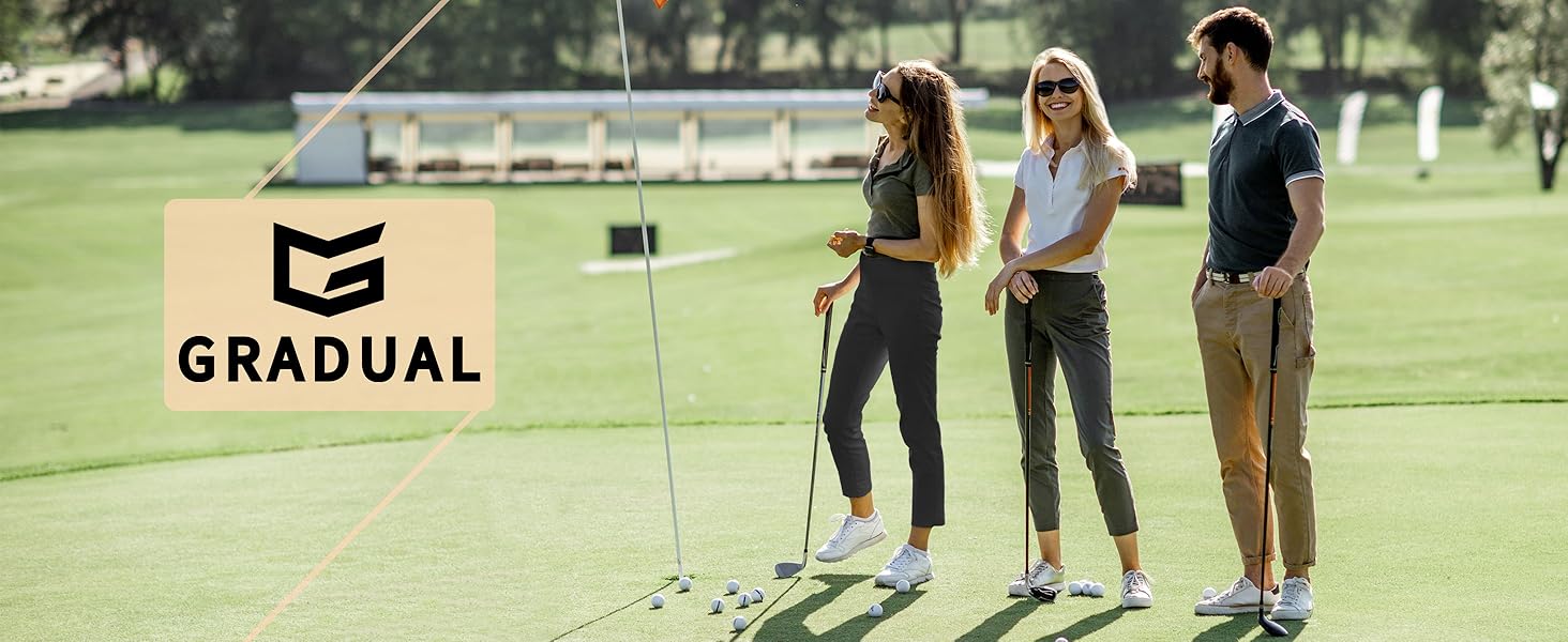 G Gradual Women's 7/8 Stretch Ankle Pants with Deep Pockets Teacher Outfit Comfortable Casual Sweatpants for Golf Athletic Lounge Travel Workout Drawstring Waist Jogger Sporty Comfy Breathable SpringStatements