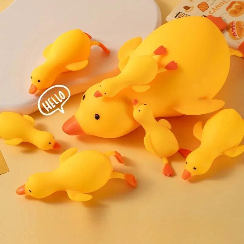 Pinching Relaxing Toys Squishy Antistress Duck Kids Adults Decompression Stretch Toys Super Large Ducks Friends Best Gift