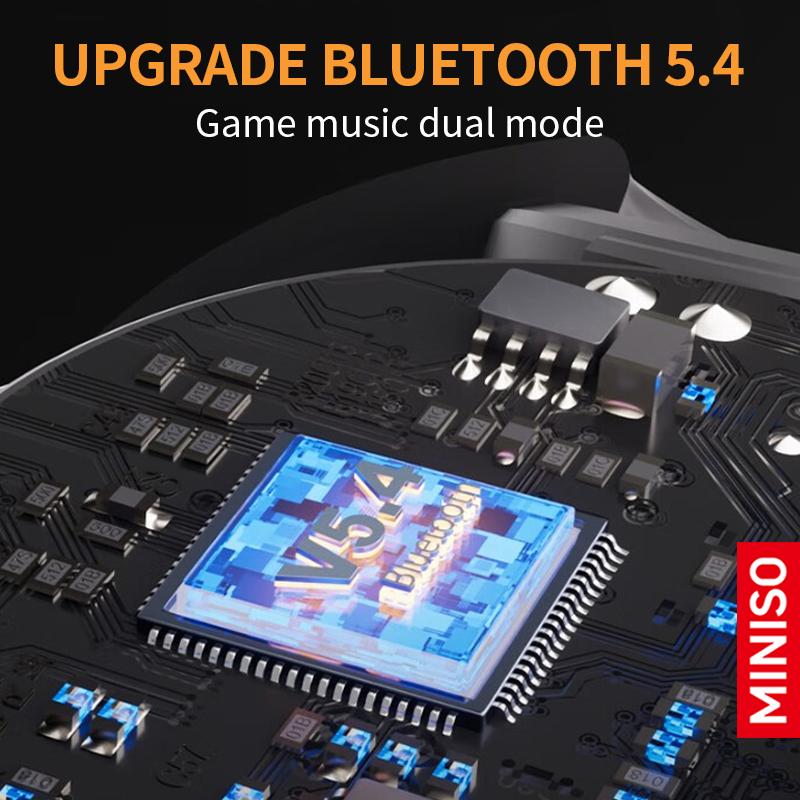 MINISO X15pro Wireless Bluetooth Earbuds Open Ear Earbuds Audio Electronic Headset Light-Weight Headphones Built-in Microphone