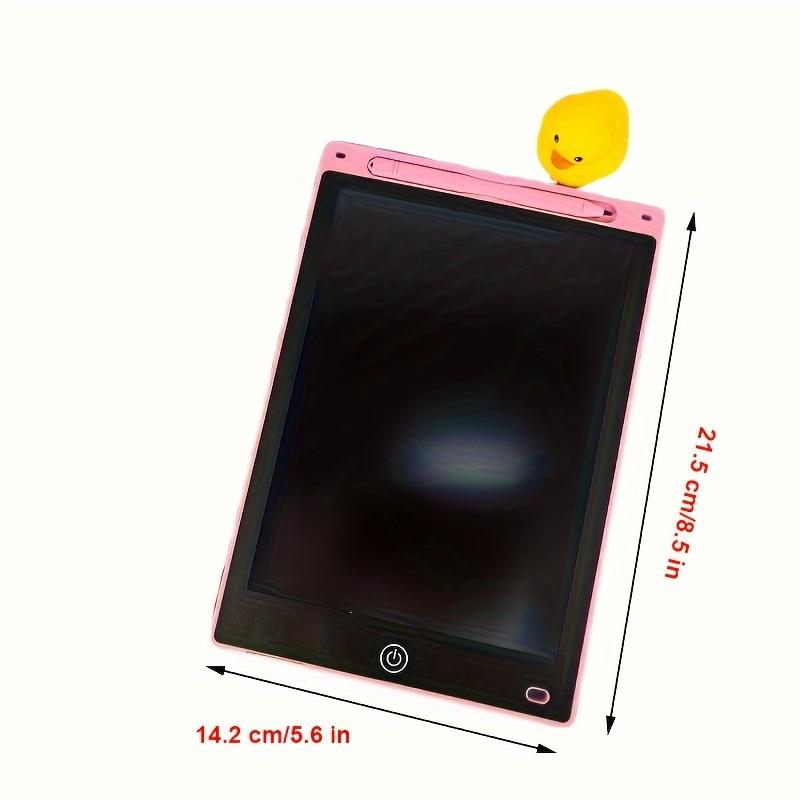 8.5inch Colorful LCD Doodle Board--erasable writing board, drawing board, educational art toy suitable teenagers, an excellent Easter, Christmas, and birthdays--available in light blue, pink, red, blue, black, and green