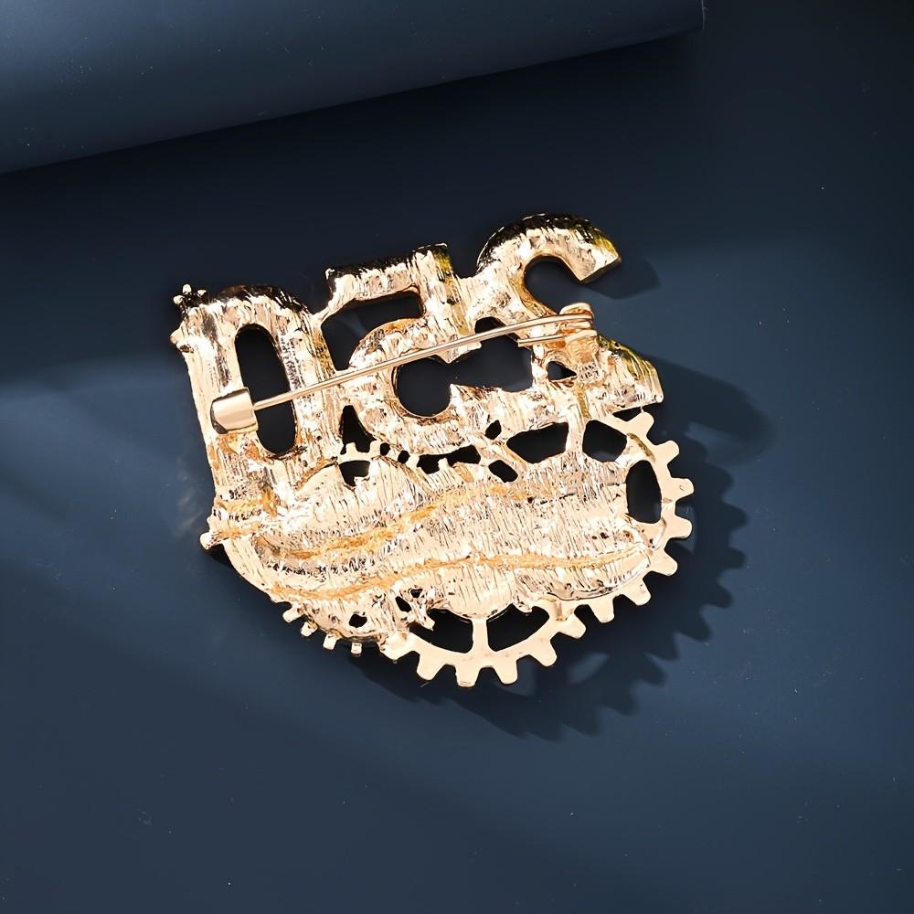 US 250th Anniversary Commemorative Brooch, American Patriotic Independence Day Pin for Men Women, Lapel Accessory for Suit Blazer Coat Collar