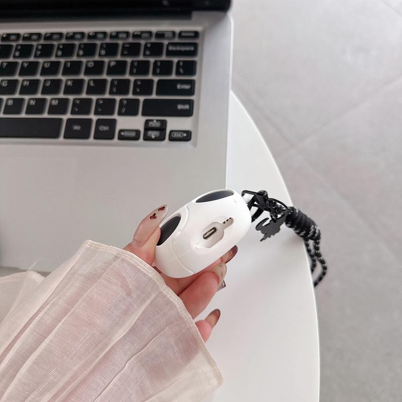 1 piece of The Hollow Knight headphone case,Detachable body，Cute wireless Bluetooth earphone case, drop resistant, durable and stylish accessory, suitable for AirPods pro3/1/2/3/4/pro/pro2(Different models may have different shapes)