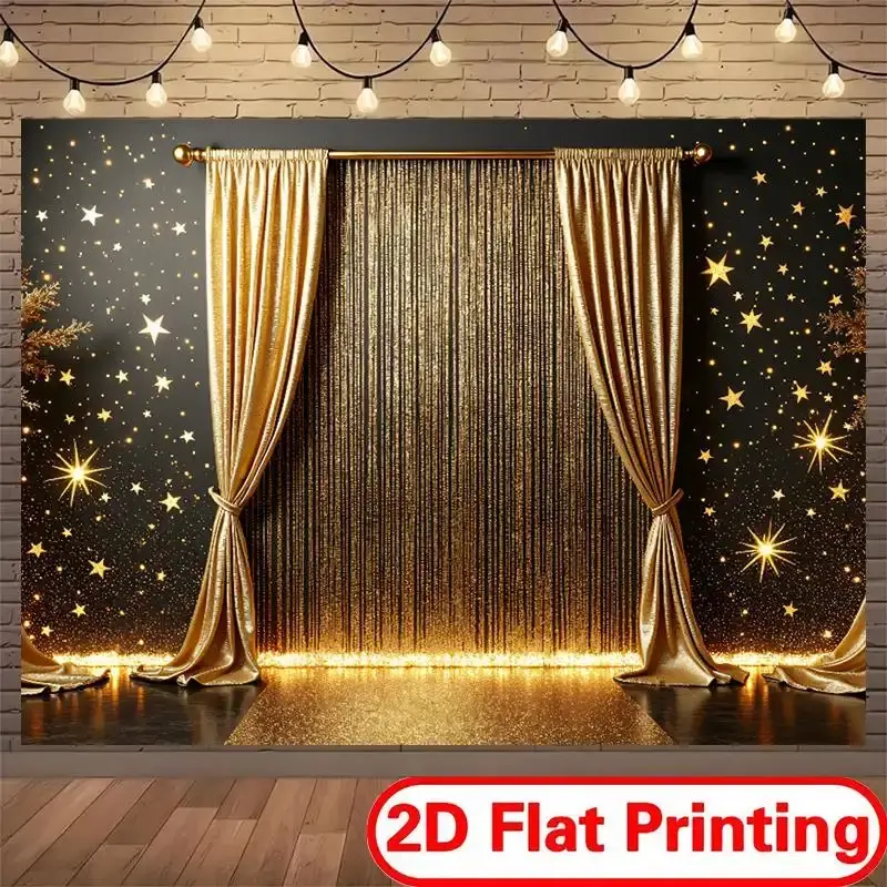 2D Printed Banner Backdrop for Easter Celebration, Family Party, Church Events