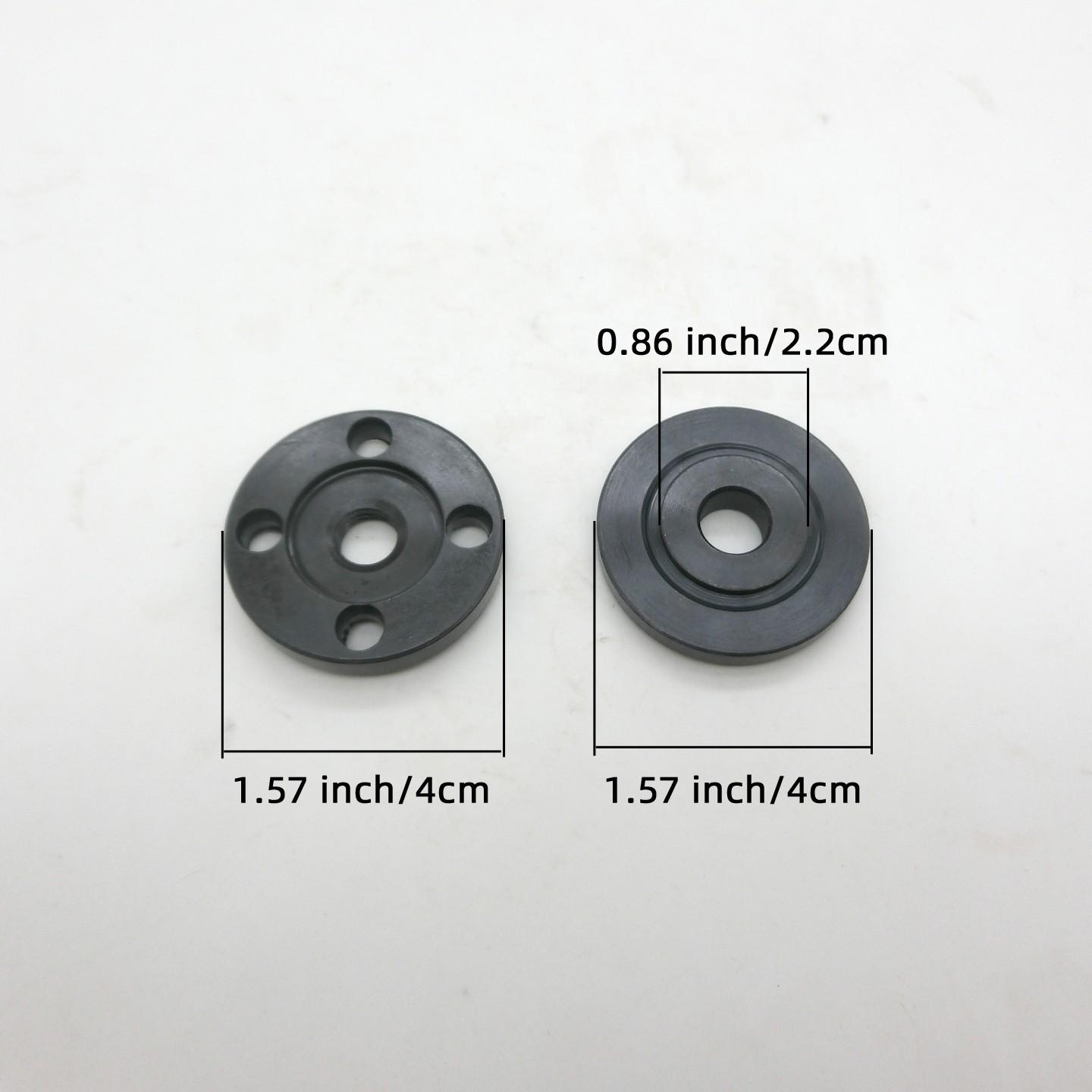Angle Grinder 100 Model Modified to 125 Model, Board Press Clamp Fixture, Fits 20mm Hole 22mm Inner Hole Cutting Disc, No Slot Base