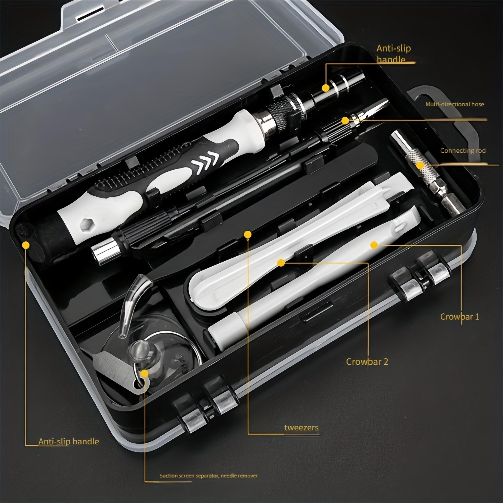 115pcs Multi-Function Screwdriver Set, Home Use Phone Computer Repair Tool Kit, Professional Disassembly Screwdrivers, Magnetic Precision Screwdriver