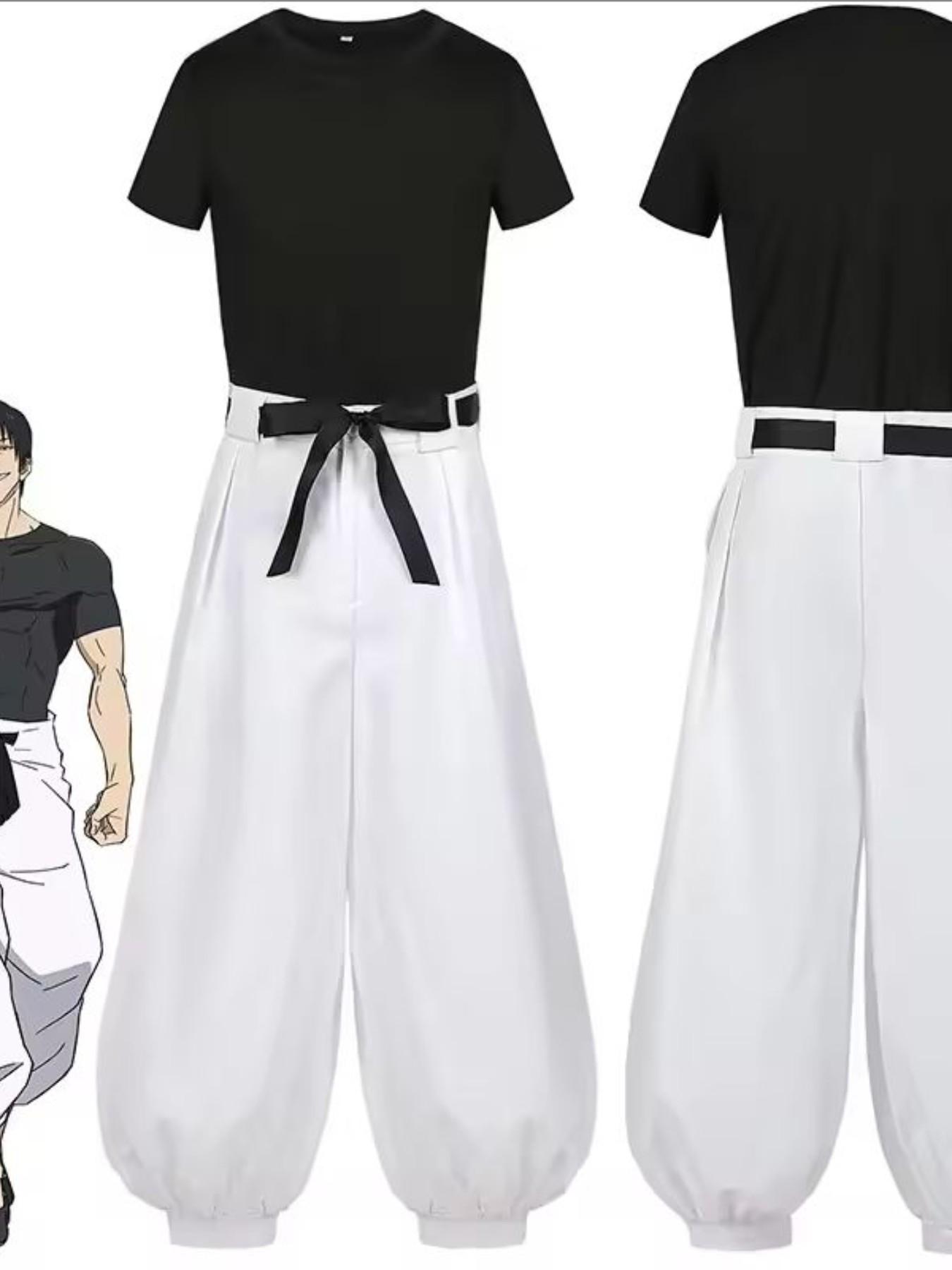 Adult Jjk Manga Anime Costume, Volumes Pants Role-Playing, Halloween Christmas Clothing, Slim-Fit Suit for All Seasons