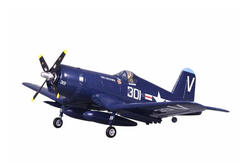 FMS 800mm F4U Corsair V2 PNP/RTF（RTF = plane, remote, battery battery charger，PNP = plane only）