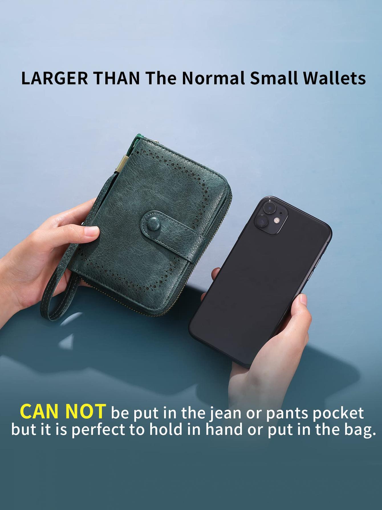 Fashion Leopard Print Zipper Short Wallet, Casual Multi Card Slot Wallet for Women, Trendy Versatile High-quality Daily Wallet for Women, RFID Card Slots