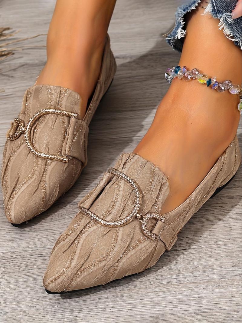 Women's New Floral Embroidered Flat Shoes, Rhinestone Decor, Pointed Toe, Low Heel, Comfortable, Anti-Slip, Durable, Casual All-Season Footwear, Flats Shoes Women's New Floral Embroidered Flat Shoes, Rhinestone Decor, Pointed Toe, Low Heel, Comfortable, Anti-Slip, Durable, Casual All-Season Footwear, Flats Shoes