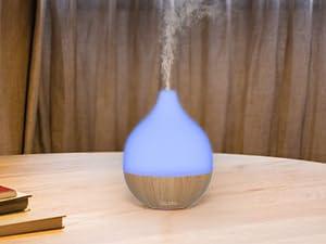 Essential Oil Diffuser, 100ml Small Aromatherapy Diffuser with Auto Shut-Off Function, Ultrasonic Diffusers for Essential Oils, Cool Mist Humidifier with Warm White Lights, for Office Home Essential Oil Diffuser, 100ml Small Aromatherapy Diffuser with Auto Shut-Off Function, Ultrasonic Diffusers for Essential Oils, Cool Mist Humidifier with Warm White Lights, for Office Home