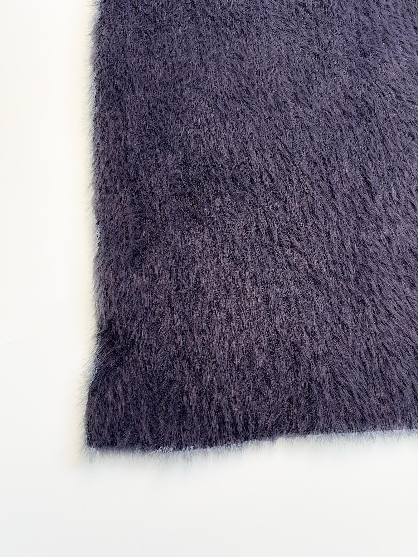 Joyfunear Women's Casual Long Knit Cardigan - Faux Fur Coats with Long Sleeves & Solid Color Design for Winter Wear