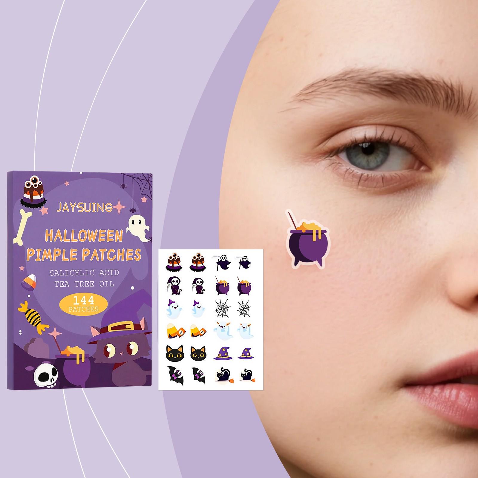 Jaysuing Halloween Acne Patch | Gentle Skin Care, Breathable & Covers Blemishes