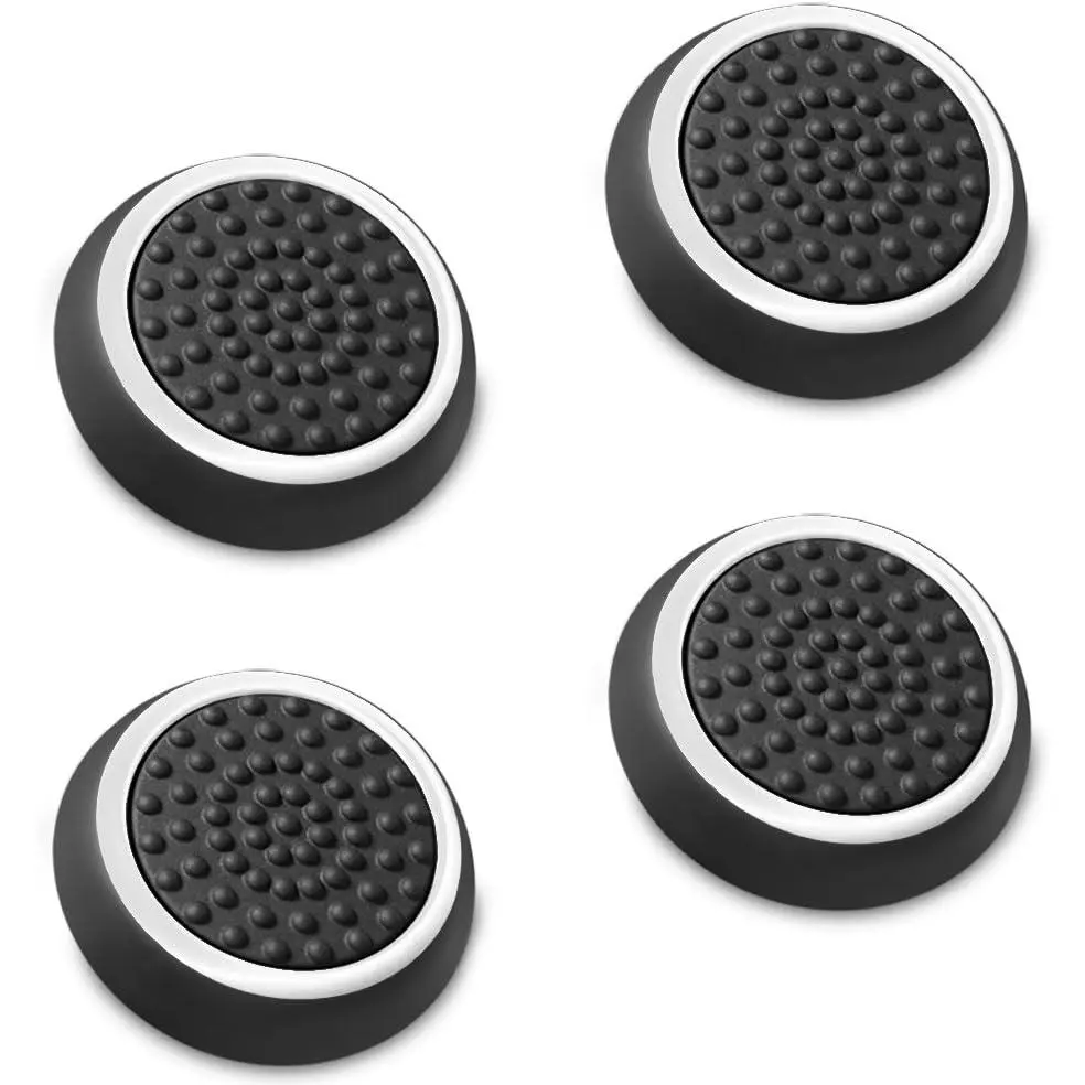 Performance Gaming Controller Thumb Grip Joystick , White, 2 Pair