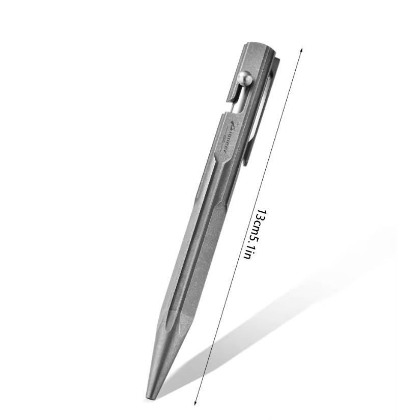 Titanium Alloy Tactical Pen, Camping Multi-Function Self-Protection Pen, Outdoor Essential Portable Signing Pen