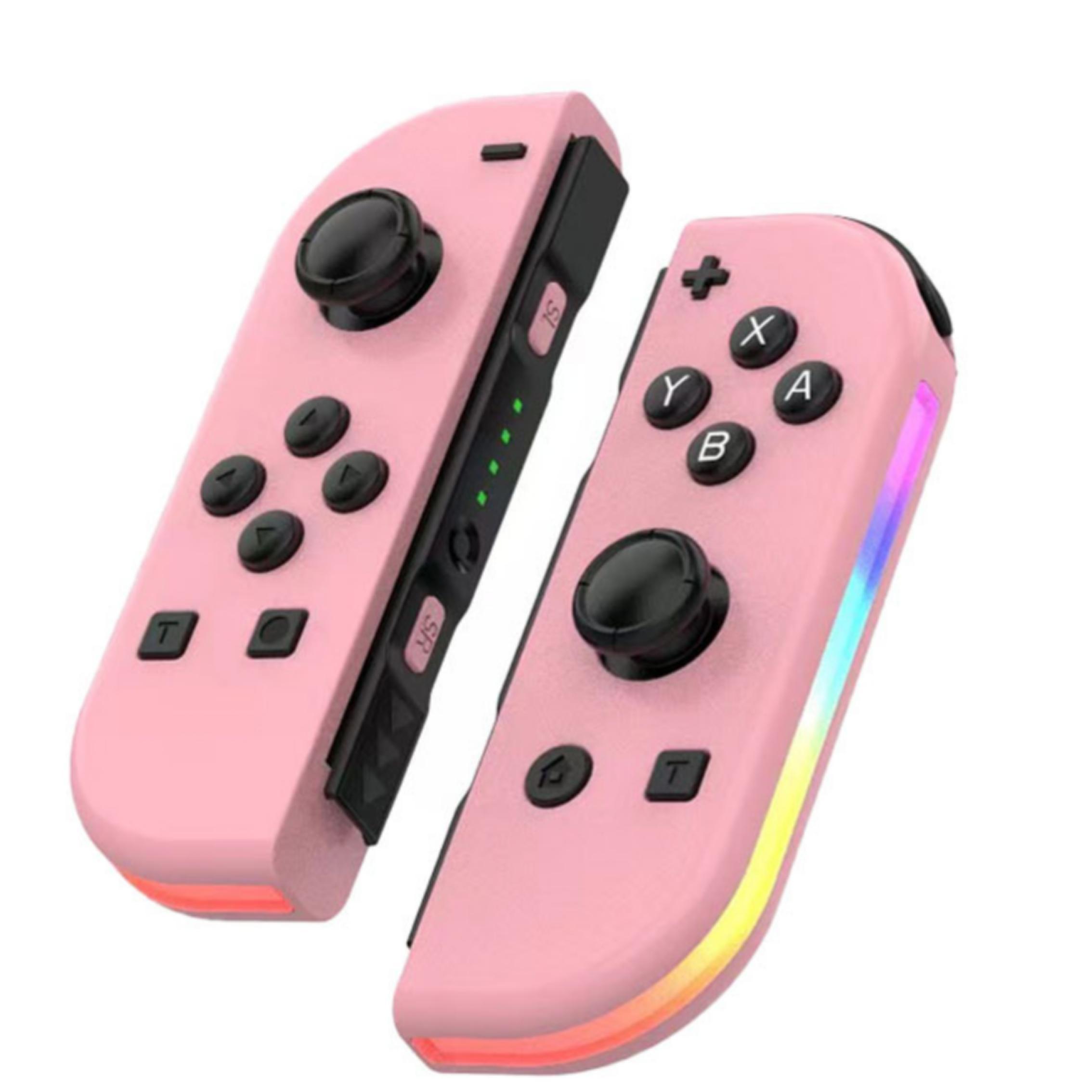 Switch Game Controller Compatible with Switch Lite Oled Wireless Gaming Controllers Dual Vibration Cool Replacement Wake-Up Switch Accessory