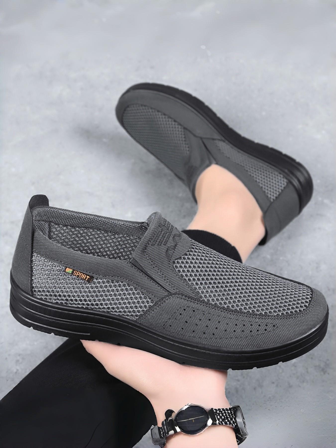 Men's Slip-On Leather Loafers, Casual Walking Shoes, Fashionable Comfortable Footwear, Versatile Daily Wear, Stylish and Practical