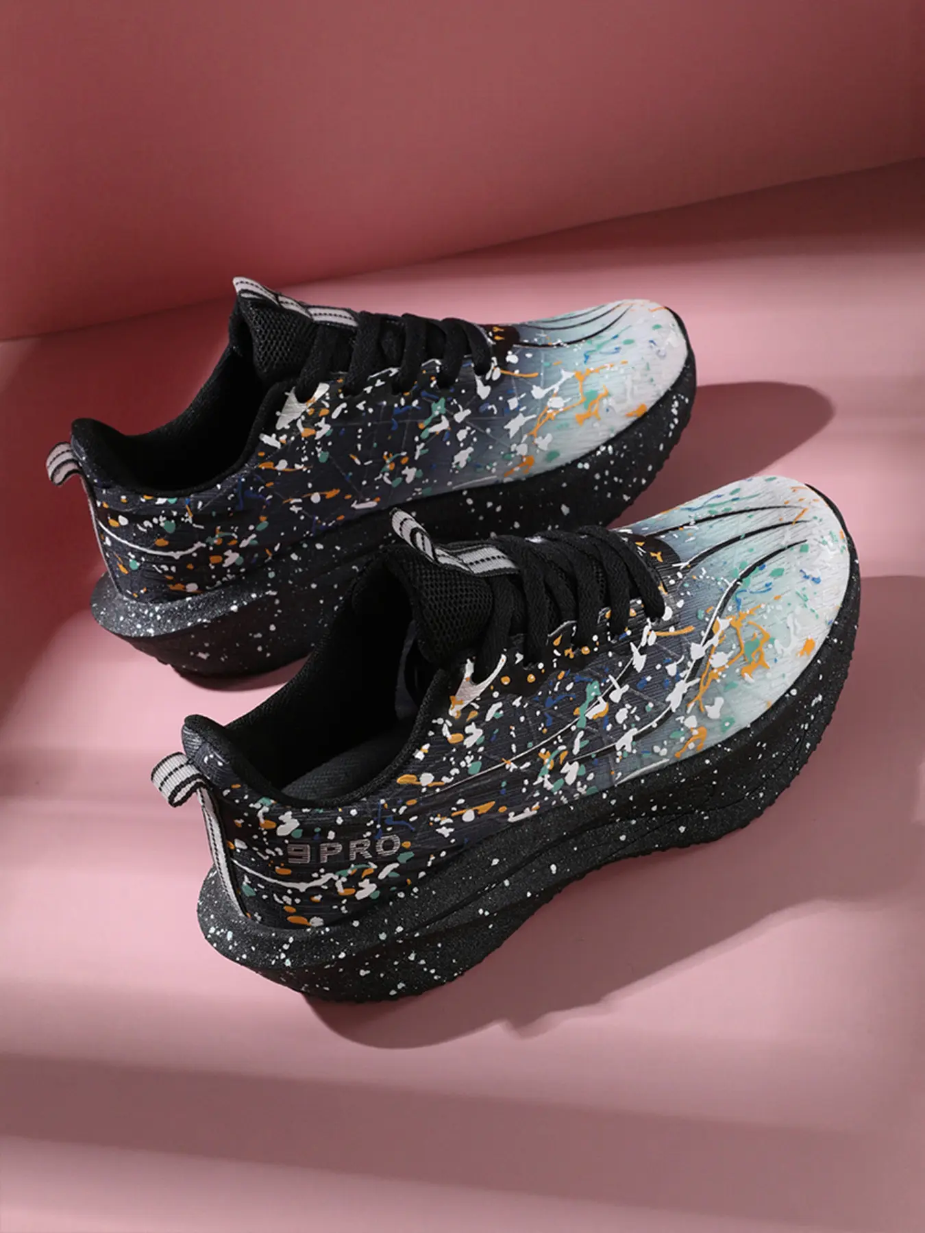 Women's Casual Running Shoes, Breathable Mesh, Lightweight, Shock Absorption, Non-Slip Sole, Ideal for Outdoor & Indoor Activities
