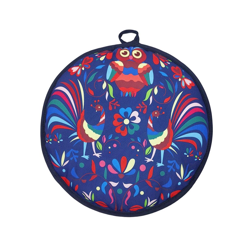 1pcs Mexican Thickened Corn Tortilla Insulated Bag, Pure Cotton Round Bread Carrier, Home Use Takeout Bag, Cross-Border Food Storage