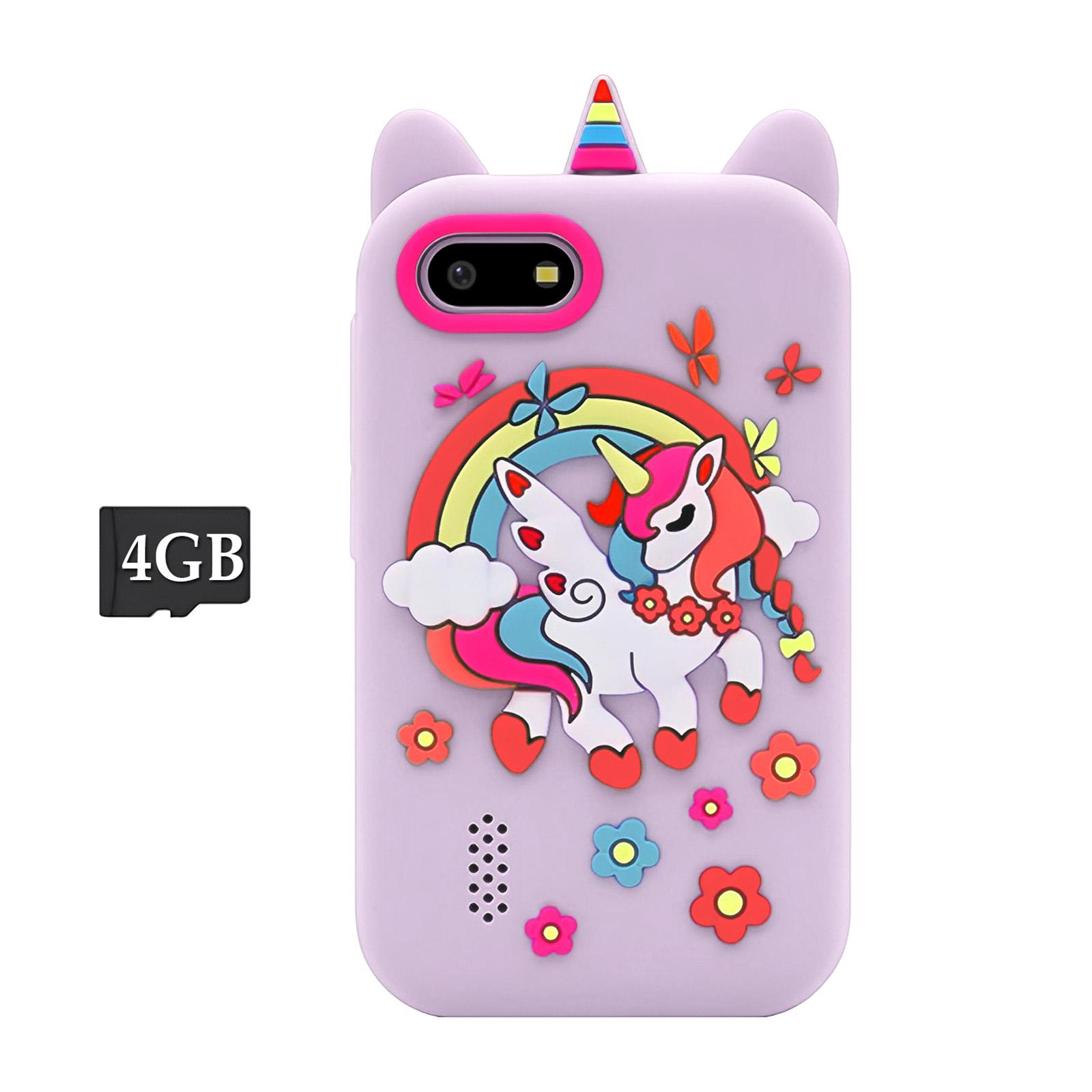 Kids Smart Phone Dual Camera Interactive Toy With 2.8 Inch High Definition Screen Music Player And Learning Games Great Gift For Kids