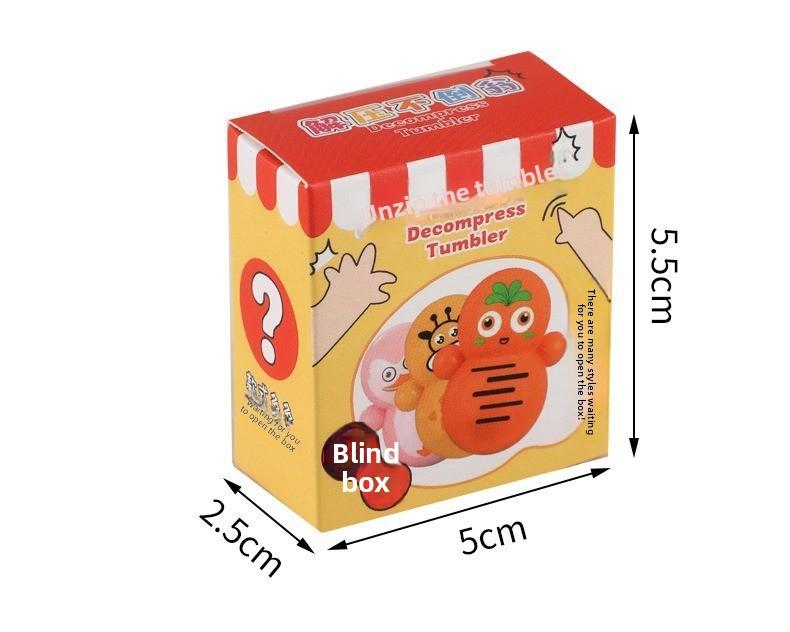Fun Squishy Toys Blind Box Blind Bag Children's Stress Relief Gift Soft Rubber Decompression Toy Student Small Gift
