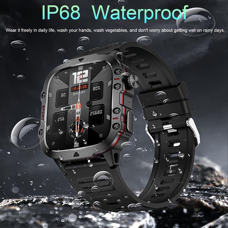 Unisex Smart Watch with Bluetooth Calling, Fitness Tracker Multi-Sport Modes, Remote Camera, USB Charging, Smartwatch for iPhone Android, Holiday Gift for Men & Women