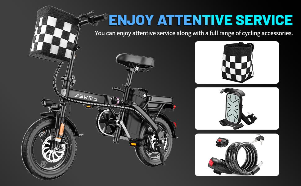 E14 Urban Folding Electric Bike 1000W – Extended Range up to 45 Miles | 14" Tubeless Tires, Dual Disc Brakes | UL Certified, Puncture-Resistant Battery, 12-Month Warranty, Lightweight 30KG, Easy Storage