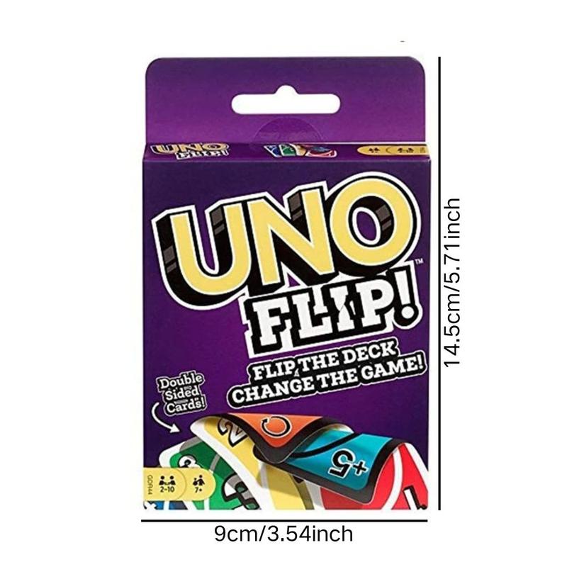Mattel Flip Classic Uno Card Game, Anime Design, 112 Cards, Family Party Essential, Travel Entertainment Choice Mattel Flip Classic Uno Card Game, Anime Design, 112 Cards, Family Party Essential, Travel Entertainment Choice