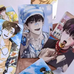 9 Pcs/Set New Korean BL Manhwa Monday's Savior‌ Lomo Card Gu Yunwon,Won Yoil HD Photocard for Fans Collection Gift