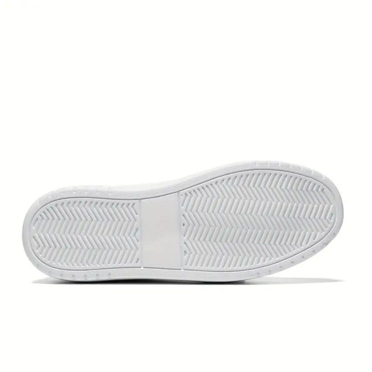 Couple Lightweight Durable Sports Shoes Trainer, Full PU Leather, Low Top Soft Sole, Outdoor Walking Shoes, Sizes 35-45, Comfortable Casual