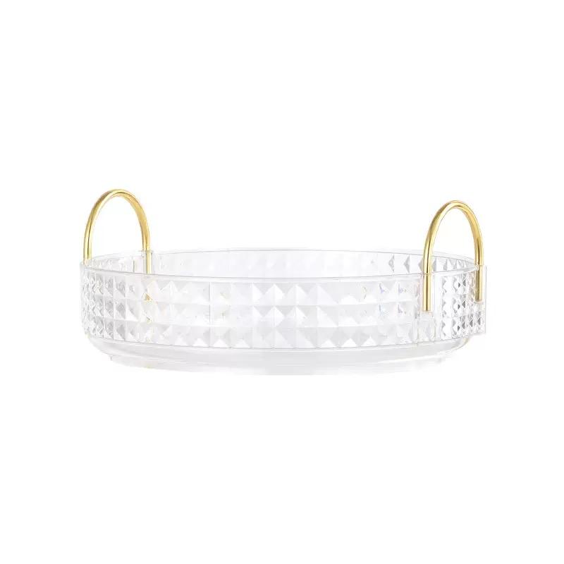 Multifunctional Rotating Storage Rack, Cosmetic Organizer Box, Makeup Box Organizer, Desktop Display Shelf, Bathroom Kitchen Storage Holder, 1 Piece