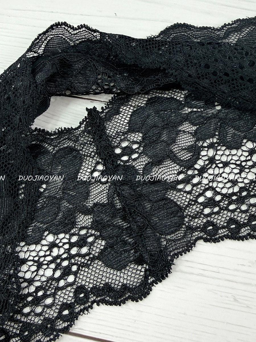 Summer Solid Color Lace Headband, Elegant French Vintage Trim Scarf, Fashion Beach Photo Accessory, 1pc Hollow Out Design