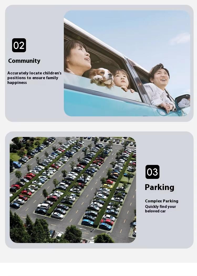 Miroddi Heavy-Duty Metal Keychain Tracker for Apple Find My | Men's GPS Key Locator, Waterproof Steel Carabiner Christmas gifts Map Bluetooth Air Tracker