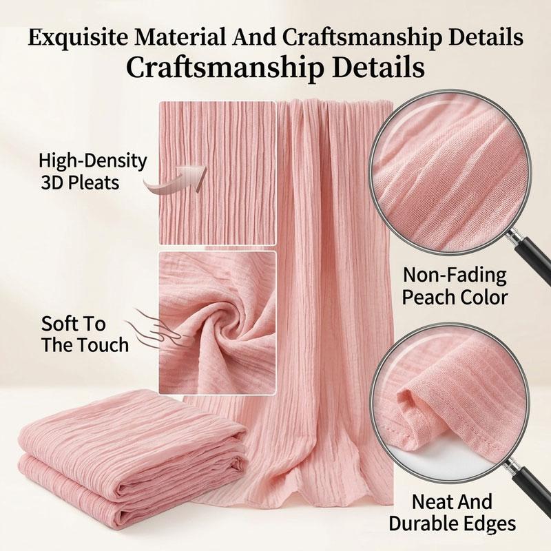 Cheese Pattern Table Runner Set (6 Pieces), Pleated Table Runner, Party Decor, Birthday, Wedding, Graduation, Anniversary