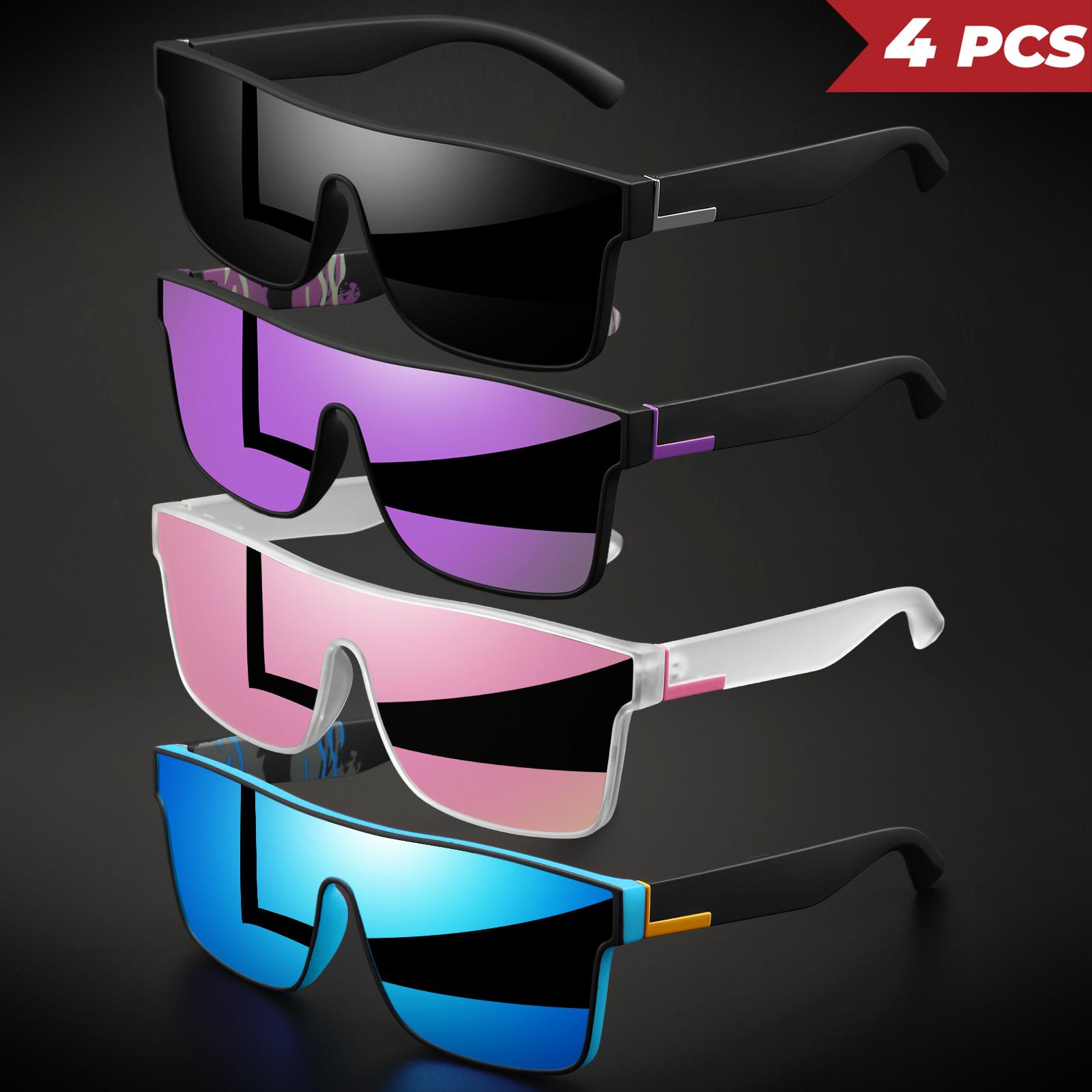 Retro Shield Sunglasses Polarized UV400 Running Unisex Lightweight 9_c9779d24-3f55-461b-98df-  main image 2