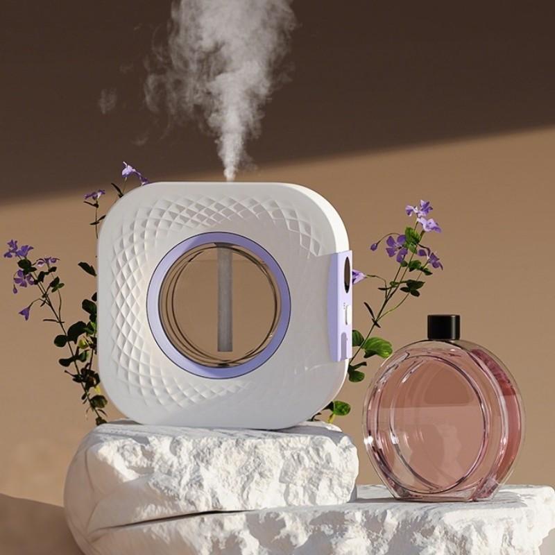 Automatic Timer Aroma Spray Machine, Rechargeable Essential Oil Diffuser, 4 Spray Modes, Multi-Scene Use