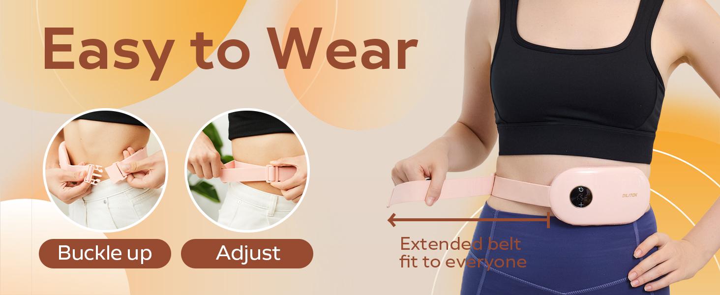 High-Quality Heating Pad –Wearable Electric Menstrual Heating Pad, Portable heating pad,Hot Massage Heating Pad, warming belt for Cramps with Vibration & Massage, Abdominal Relieve with Three Levels, Best Gifts for Woman High-Quality Heating Pad –Wearable Electric Menstrual Heating Pad, Portable heating pad,Hot Massage Heating Pad, warming belt for Cramps with Vibration & Massage, Abdominal Relieve with Three Levels, Best Gifts for Woman