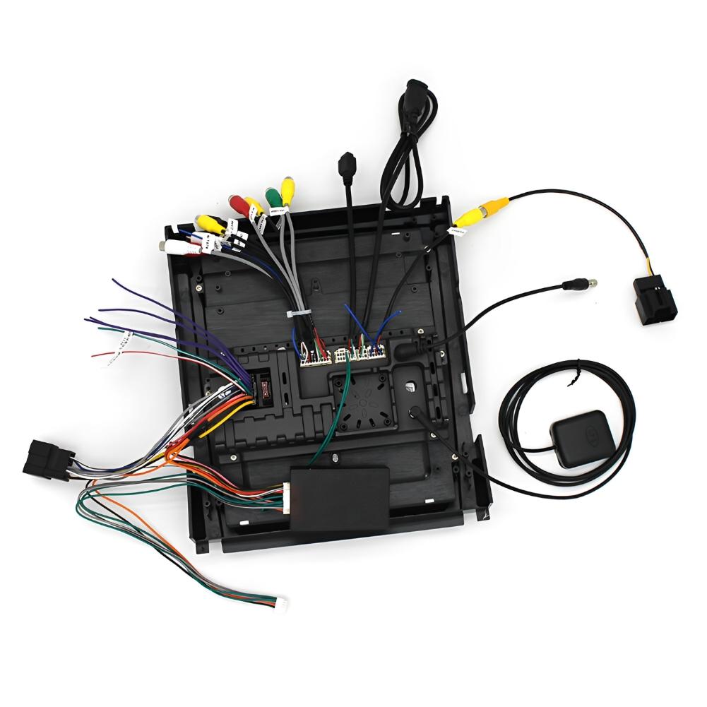 9.7" Car Stereo for 2007-2014 Cadillac Escalade/SLS – with Wireless CarPlay screen , Android Auto, 2+32GB, GPS, Long License Plate Camera