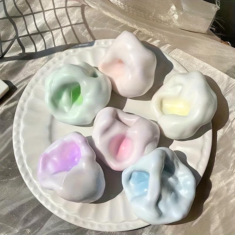 Colorful Squeeze Toy, 3 Counts/5 Counts Creative Stress Relief Toy, Hand Squeeze Toy for Kids & Adults, Funny Gift for Friends, Stress Relief Squishy