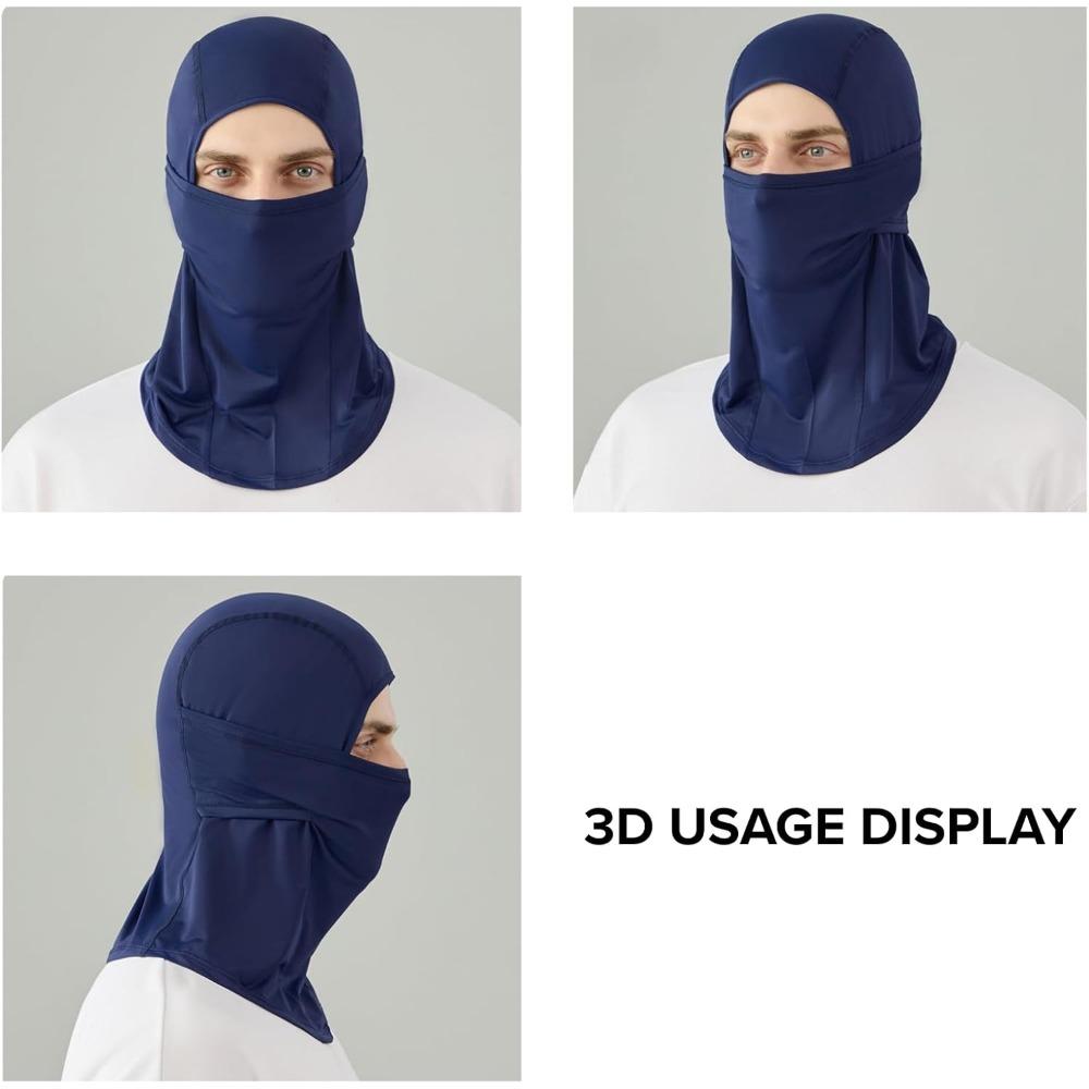 Balaclava Ski Mask Summer Cooling Face Cover Lightweight Shiesty Mask UV Protector Unisex for Men, Women, Motorcycle