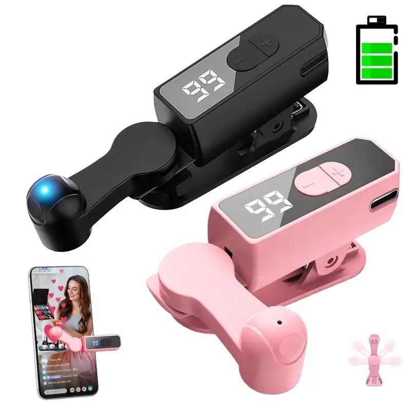 Charging Auto Clicker, Automatic Click Speed Tool, Efficient Screen Click Simulator for Smartphones & Controllers, Portable Selfie Device