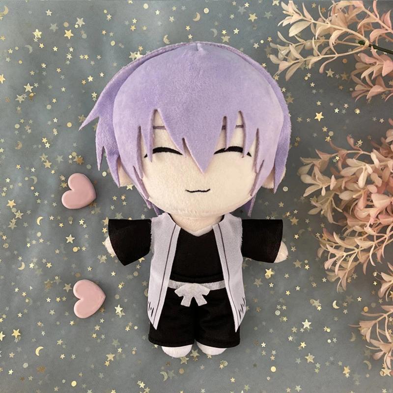 Bleach Anime Soft Fabric Stuffed Plush Toys - 20cm Kurosaki Ichigo, Kuchiki Rukia, Kuchiki Byakuya, Ichimaru Gin Unisex Cosplay Plushies, Christmas Gifts for Classic Toy Enthusiasts