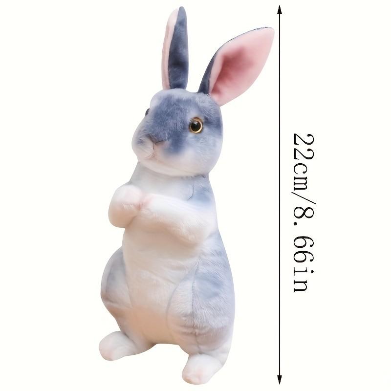 Cute Rabbit Plush Toy, Colors, Soft Stuffed Animal, Perfect Birthday Gift & Easter Decoration