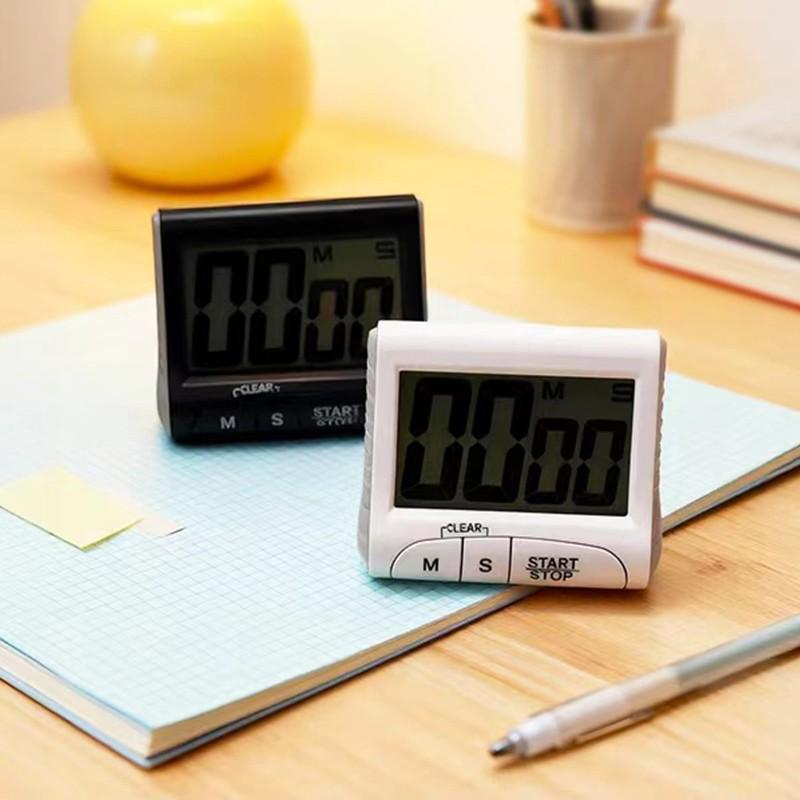 Large Screen Multi-Function Electronic Timer, Magnetic Design, Countdown, Alarm Clock, Stopwatch, Kitchen Baking Timer, Office, Gym, Home Use