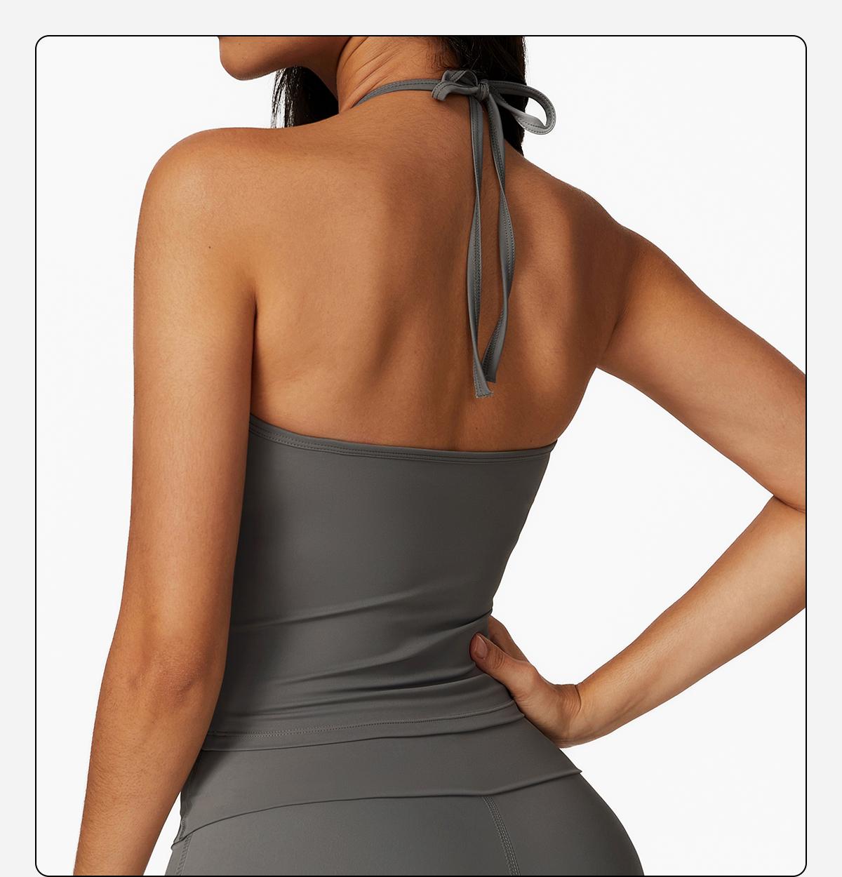 Women's Sports Tank Top Camisole Sports Tank Top with Built-in Bra Pads High Strength Yoga Underwear,Running Gym Exercise Outdoor Daily Wear Sports Tank Top,Quick Dry Yoga Tank Top,Fitness Tank Top Activewear SpringStatements